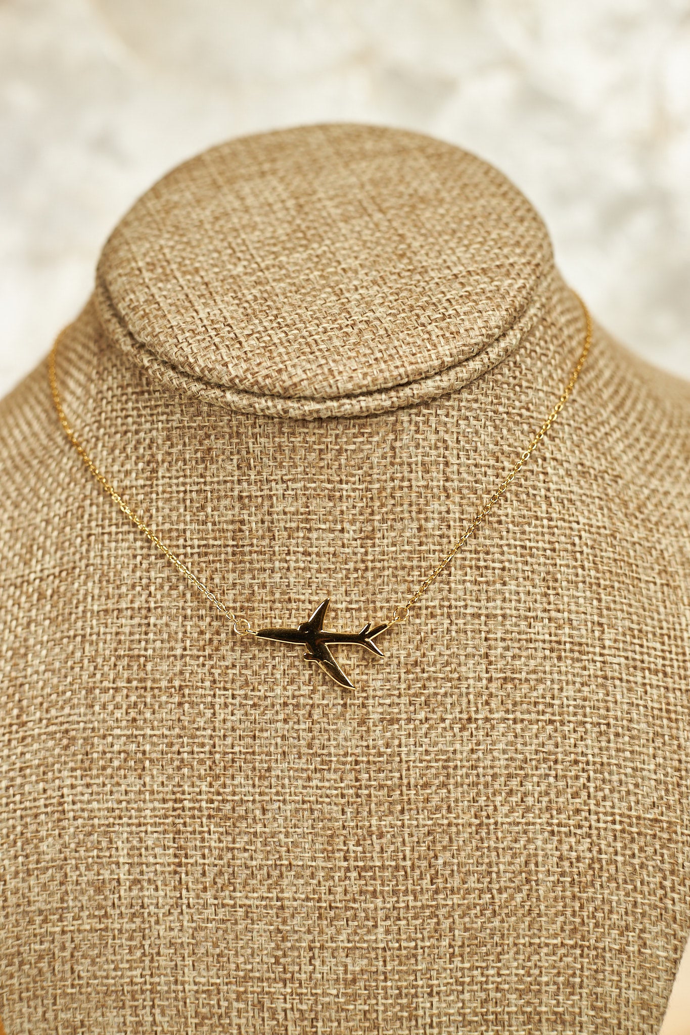 Airplane Chocker- 18K Gold