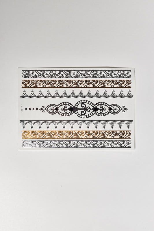 Betta Metallic Tattoo- Finest