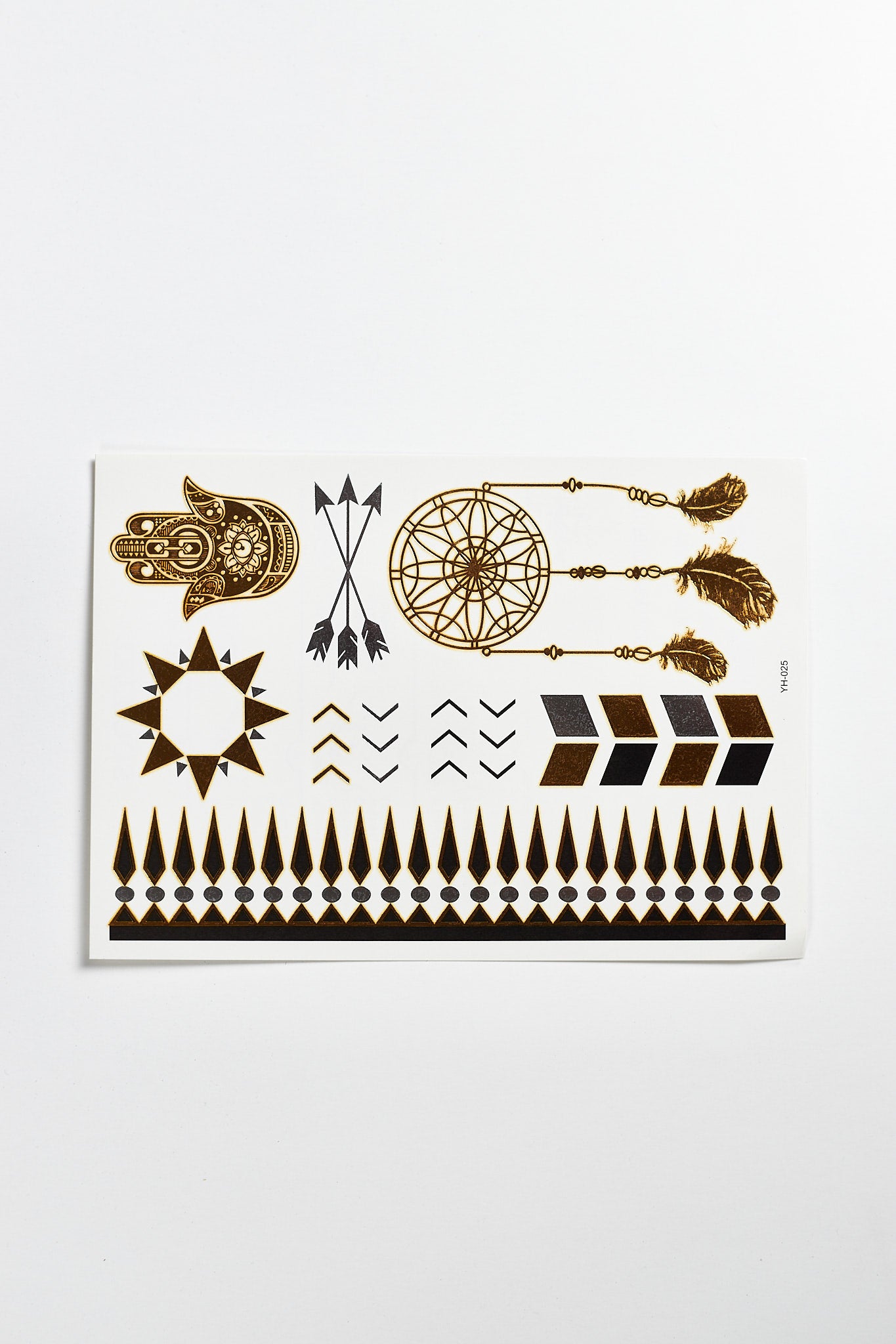 Betta Metallic Tattoo- Dream Catcher